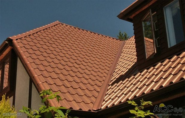 фото металлочерепичной крыши