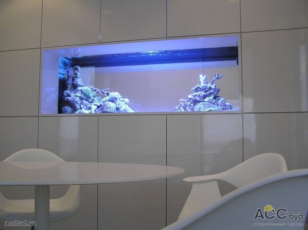 фото интерьеров с аквариумами