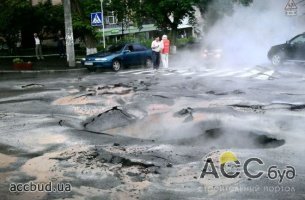 В столице в очередной раз проблемы с асфальтом