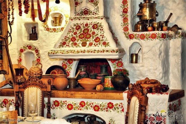 кухня в украинском стиле фото