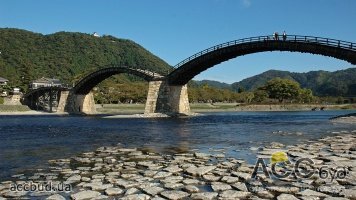 Уникальный японский мост Kintai Bridge
