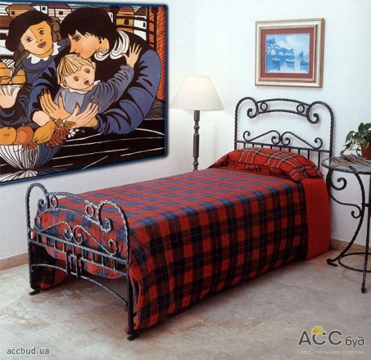 кованная кровать для детей