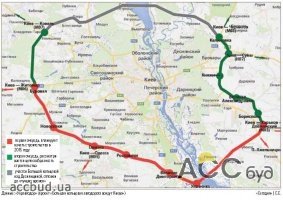 Столичные власти планируют строительство кольцевой дороги вокруг Киева