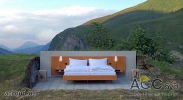 В Швейцарии появился отель без крыши и стен
