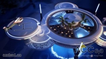 Инновационный проект подводного отеля Water Discus Hotel в Дубаи