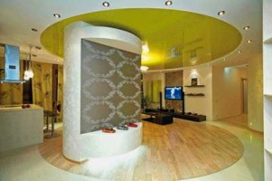 Натяжные потолки - декоративные акценты, уход и цена