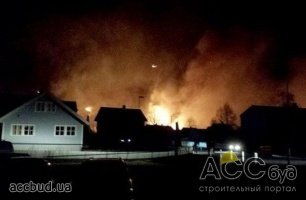 Историческая деревня сгорела в Норвегии