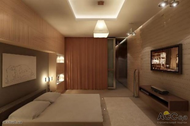 Дизайн большой спальни