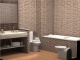 Мозаичная плитка у ваннной комнате