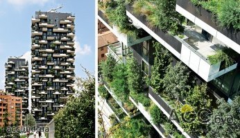 Супер-природный высотный комплекс Il Bosco Verticale