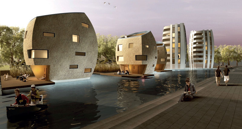 Будинок на воді, арх. Architektur Martin Hecht