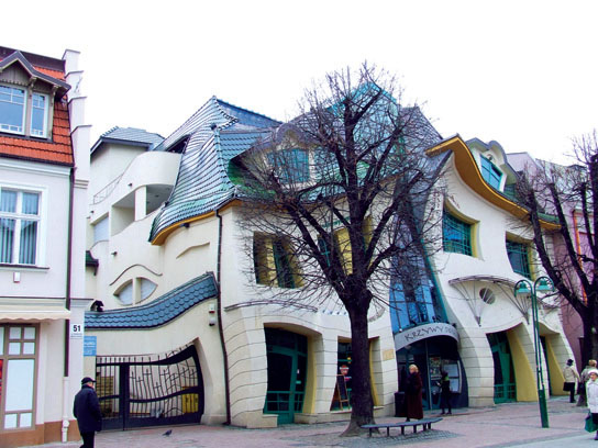 Кривой дом Crooked House (Сопот, Польша)