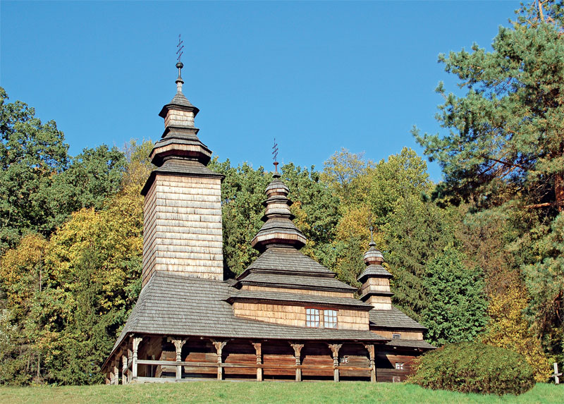 Деревянная церковь была центром, от которого и разрасталось каждое украинское село