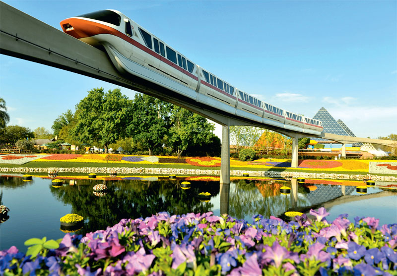 Сады на воде стали одной из главных тем ландшафтного фестиваля Epcot, проходившего весной на территории Walt Disney World Resort