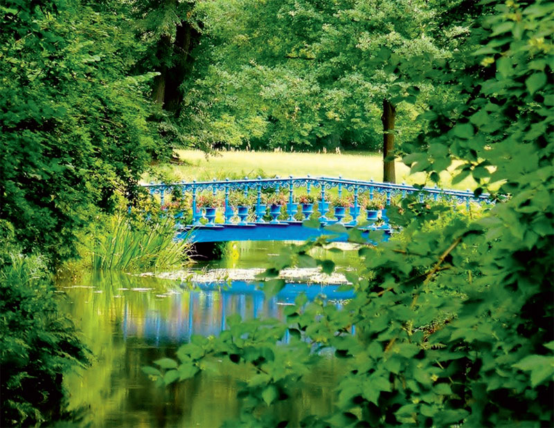 Голубой сад в поместье Германа фон Пюклер-Мускау